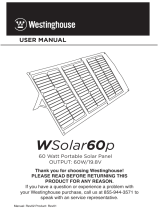 Westinghouse WSolar60p Manuel utilisateur