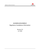 MICROCHIP WLR089U0 Regulatory Compliance Manuel utilisateur