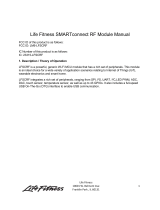 Lifefitness SMARTconnect RF Module Manuel utilisateur