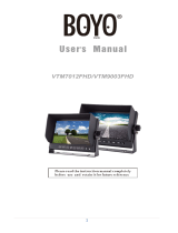 Boyo VTM7012FHD Manuel utilisateur