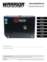 WARRIOR LDG12S3 Diesel Generators Manuel utilisateur