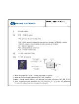 MOBASE ELECTRONICS MBECFOB2211 Manuel utilisateur