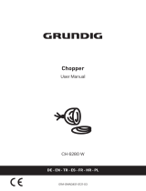 Grundig CH 6280 W Manuel utilisateur