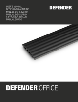 Defender Office Grey Cable Protector Manuel utilisateur