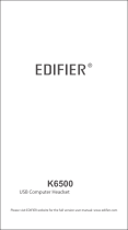 EDIFIER K6500 Manuel utilisateur