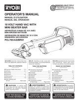 Ryobi PCL700B Manuel utilisateur