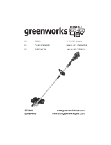 Greenworks STE406 Manuel utilisateur