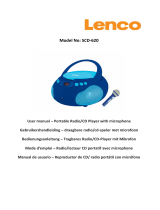Lenco SCD-620 Manuel utilisateur
