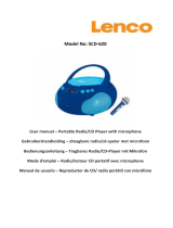 Lenco SCD-620 Manuel utilisateur