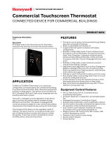 Honeywell Commercial Touchscreen Thermostat Manuel utilisateur