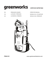 Greenworks GPW1501 Manuel utilisateur