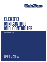 Subzero SZ-MINICONTROL Manuel utilisateur