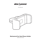 alza cz APW-PHFCCP01B Mechanical Car Vent Phone Holder Manuel utilisateur