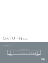Rega Saturn MK3 Manuel utilisateur