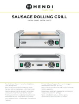Hendi Sausage Rolling Grill Manuel utilisateur