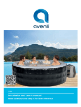 AVENLI 2-3 Person Inflatable Hot Tub Spa Manuel utilisateur