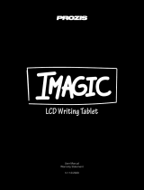 PROZIS Imagic LDC Writing Tablet Manuel utilisateur