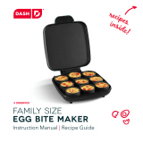 Dash Family Size Egg Bite Maker Manuel utilisateur