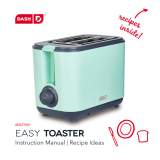 Dash Easy Toaster Manuel utilisateur