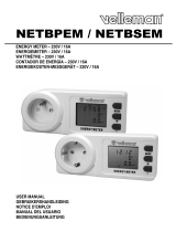 Velleman NETBPEM ENERGY METER – 230V / 16A Manuel utilisateur