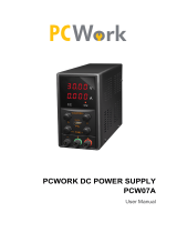 PCWork PCW07A Manuel utilisateur