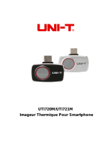 UNI-T UNI-T UTi720M Smartphone Thermal Camera Manuel utilisateur