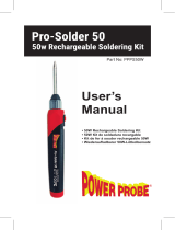 Power Probe Pro-Solar 50 Manuel utilisateur