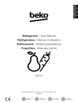 Beko KG110 Manuel utilisateur