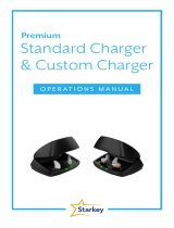 Starkey Premium Standard Charger & Custom Charger Manuel utilisateur