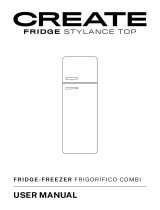 Create Stylance Top Fridge Manuel utilisateur
