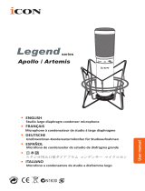 Icon Legend Series Studio Large Diaphragm Condenser Microphone Manuel utilisateur