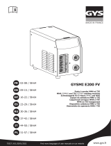 GYS MI E200 FV Single Phase Portable Welding Machine Manuel utilisateur