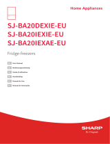 Sharp SJ-BA20IEXAE-EU Fridge-Freezers Manuel utilisateur
