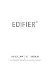 EDIFIER HECATE G33 Manuel utilisateur