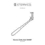 ETERNICO AET-SS20B Eternico Selfie Stick Manuel utilisateur