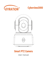 Gyration Cyberview2000 Smart PTZ Camera Manuel utilisateur