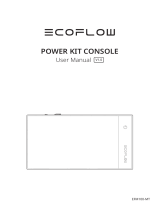 EcoFlow Power Kit Console Manuel utilisateur