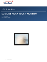 MicroTouchSK-097P-A2 Slimline Kiosk Touch Monitor