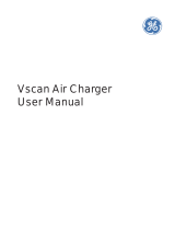 GE HEALTHCARE GP200304 Vscan Air Charger Manuel utilisateur