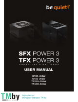 be quiet SFX, TFX Power 3 Power Supply Manuel utilisateur