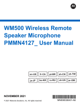 Motorola WM500 Manuel utilisateur