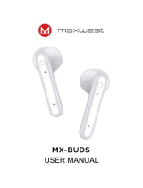 MaxWest MX-BUDS Manuel utilisateur