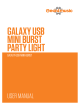 Gear4music GALAXY-USB-MINI-BURST Manuel utilisateur