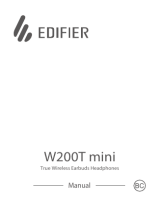 EDIFIER W200T Mini Manuel utilisateur