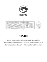 Marvo KM409 Mouse & Keyboard Manuel utilisateur