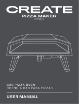 Create Pizza Maker Pro Gas Portable Oven Manuel utilisateur