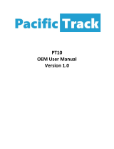 Pacific Track PT10 Manuel utilisateur