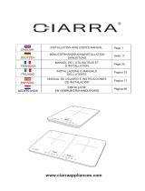 CIARRA CBTIH1 Portable Induction Hob Manuel utilisateur