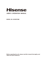 Hisense HHO60TAMI Manuel utilisateur