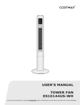 Costway ES10144US-WH Manuel utilisateur